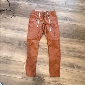 Women’s burnt orange Casual Pants- Vuori Ripstop
